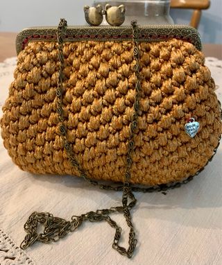 Borsetta Fatta a Mano Oro