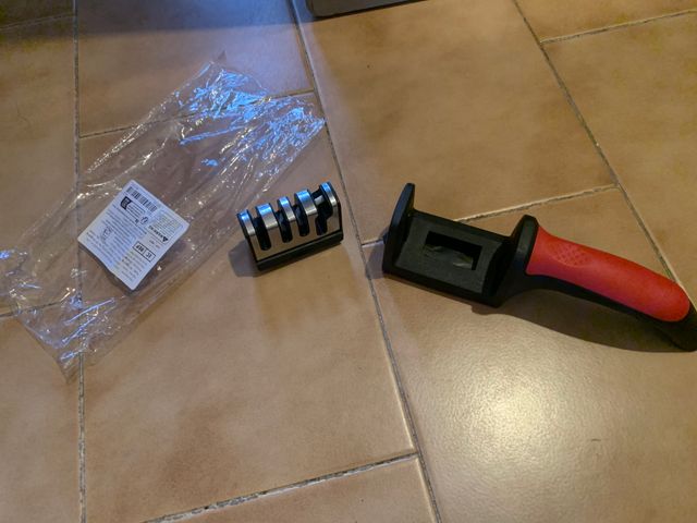 Affilacoltelli professionale 4 stadi