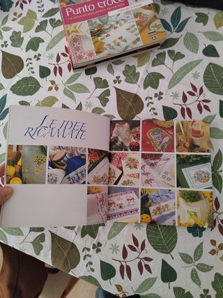 Lote de 6 libros Punto de cruz