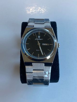 Reloj Poedagar negro nuevo de hombre