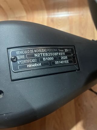 Patinete Ninebot E2 2ª Gen