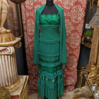 Vestido alta costura Cabotine T40