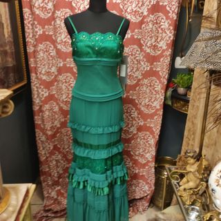 Vestido alta costura Cabotine T40