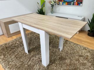 Mesa extensible cuadrada nueva
