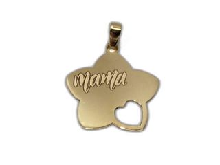 colgante oro 18k