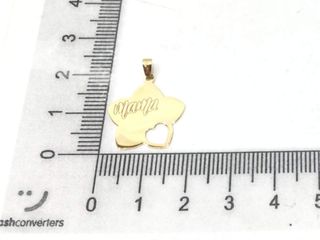 colgante oro 18k