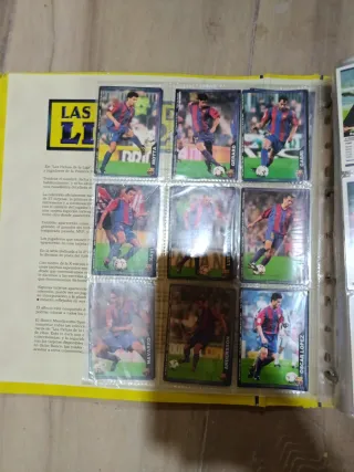 Album cromos Liga 2004