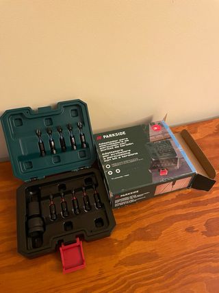 Conjunto Pontas e Adaptador Parkside