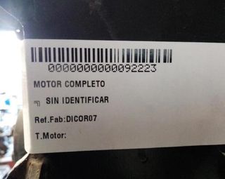 Motor completo tata 92223 dicor07 safari 3.0 crd