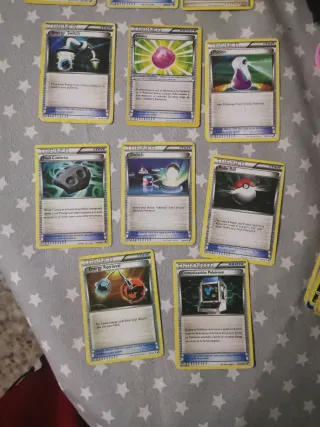 Cartas Pokémon Trainer y Supporter
