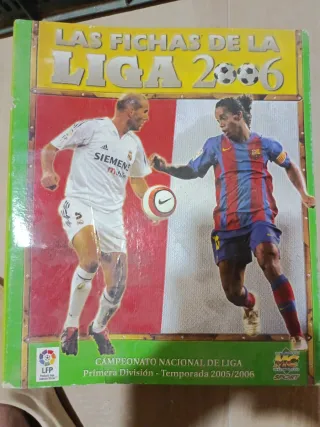 Álbum cromos fútbol Liga 2005/2006