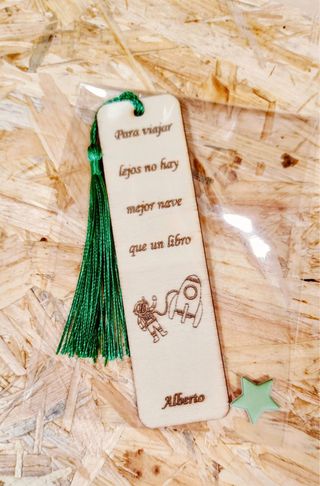 Marca páginas personalizado.