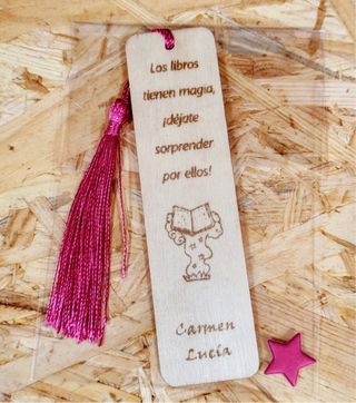 Marca páginas personalizado.