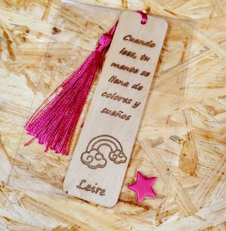 Marca páginas personalizado.