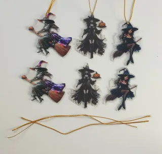 Decoración Brujas Halloween Colgantes