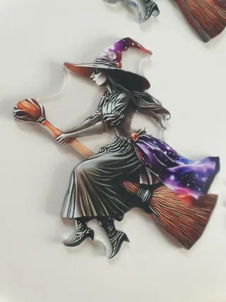 Decoración Brujas Halloween Colgantes