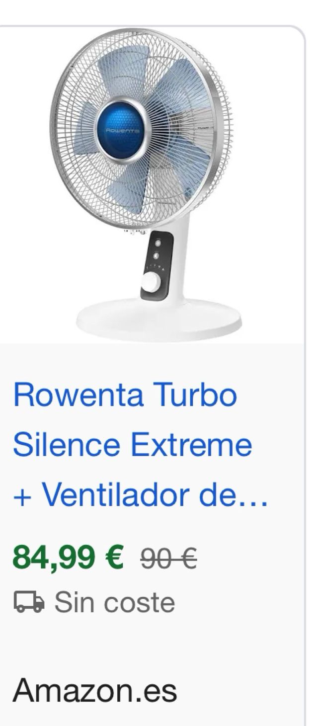 Ventilador Rowenta Turbo Silence Extreme