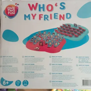 Juego de mesa Who's My Friend?