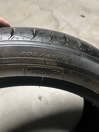 2 Neumáticos 205/45R16