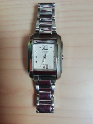 Reloj SEIKO 4A9K1 Mujer Plata y Blanco