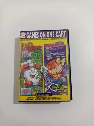 Fantastic Dizzy y Cosmic Spacehead Sega Mega Drive