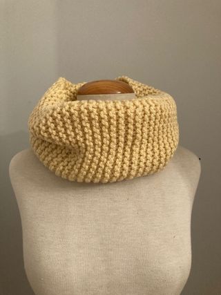 Cinco Bufandas Cuello Tejidas