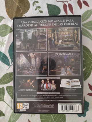 Juego PC DVD Dracula Origin
