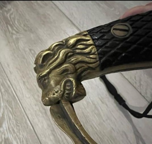 Sable militar Puerto Seguro Toledo año 1940