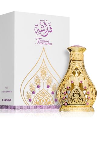 Perfume Al Haramain Farasha Aceite Dorado Rosa