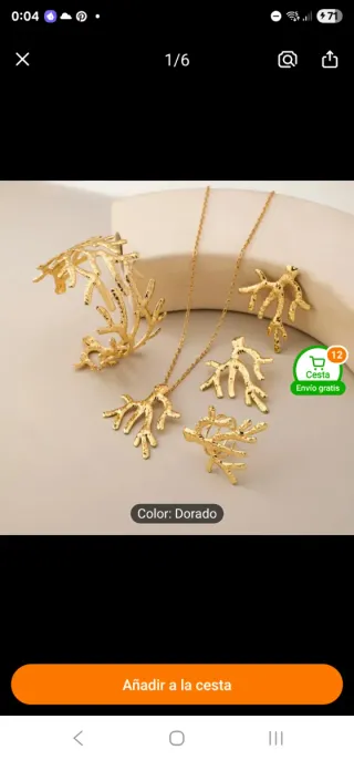 Conjunto de joyas estilo callejero vintage 