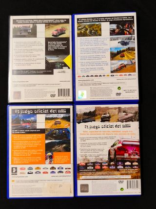Lote WRC World Rally Championship. PlayStation 2.