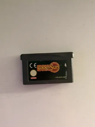 Golden Sun GBA Nintendo RPG