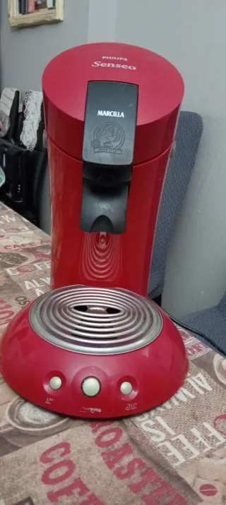 Cafetera Philips Senseo Roja