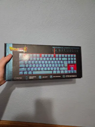 Teclado Mecánico Dragon Ball Azul/Naranja FR_TEC