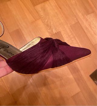 Zapatos de fiesta raso España