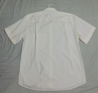 Camisa manga corta beige