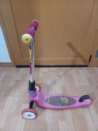 Patinete infantil 3 ruedas rosa