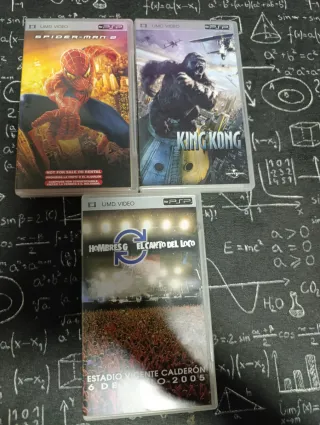3 Películas UMD para PSP