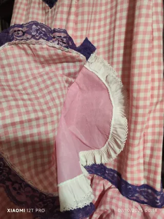 Traje de flamenca talla 40-42. Hecho a medida.