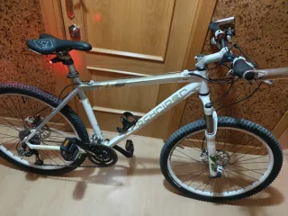Bicicleta Rockrider Blanca26