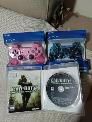 Pack PS3 Call of Duty 4 + 2 DualShock 3