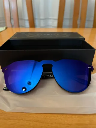 Gafas de sol espejo azul/morado