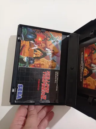 Juego Rolling Thunder 2 - Mega Drive con manual 