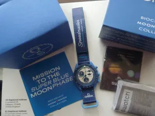 Omega X Swatch Moonswatch 