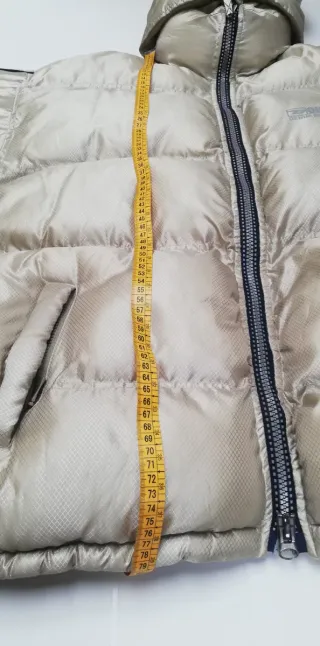 Piumino Oro Vintage Anni '90 Taglia XL