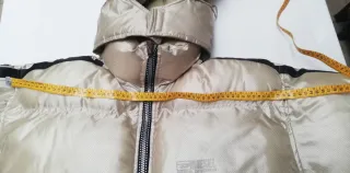 Piumino Oro Vintage Anni '90 Taglia XL