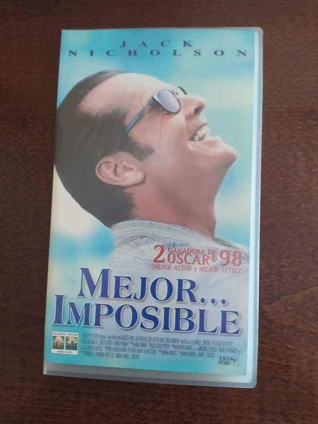 Mejor Imposible VHS Jack Nicholson Oscar 98