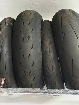 Juego neumaticos moto