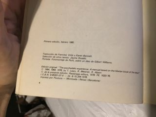 La experiencia psicodélica libros 1 y 2. 1 Edición