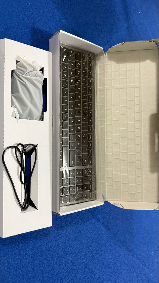 Teclado y Ratón Inalámbrico SEENDA Blanco